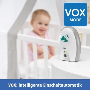 Babyfon digital reer Neo, fara camera, ECO-Modus, 250 m, Alb - Img 6