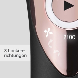 BaByliss Curl Secret Lite C1031E Negru si Rose Gold Auto-Curl 210degC - Img 5