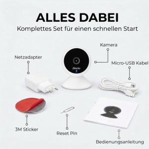 Babyphone Alecto SMARTBABY5 cu camera HD, infrarosu, alb - Img 8