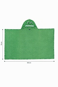 Bademantel pentru baieti Chicco, Frottee, Poncho, 2-8 ani - Img 3