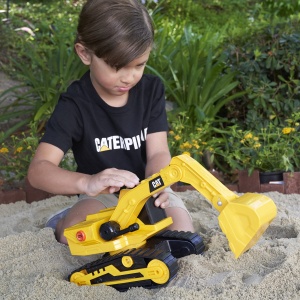 Bagger cu lumini si sunete CAT Construction Power Hauler 29,5 cm, interactiv - Img 3