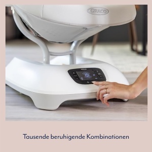 Balansoar electric Graco Eluma Sway, tehnologie de detectare a plansului, alb, 9 kg - Img 5