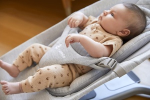 Balansoar Ergobaby 3-in-1 Evolve, Ergonomic, pentru Nou-nascuti si Copii, Culoare Gri - Img 5