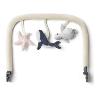 Balansoar Ergobaby Evolve cu Arc de Joaca, Culoare Ocean Wonders