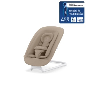 Balansoar pentru bebelusi CYBEX Gold, Almond Beige, cu sistem de siguranta si suport ergonomic - Img 9