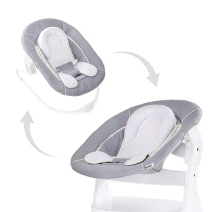 Balansoar pentru bebelusi hauck Alpha 2in1, cu suport pentru scaun, gri