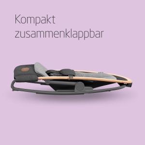 Balansoar pentru bebelusi Maxi-Cosi Kori 2-in-1 0-6 luni pana la 9 kg Balansoar pentru bebelusi 3 pozitii de inclinare reglabile cu o singura mana uso - Img 5