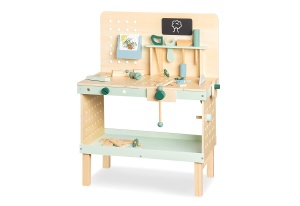 Banc de lucru Jupp de Pinolino, excelent pentru bricolaj pentru copii, o multime de accesorii si distractie