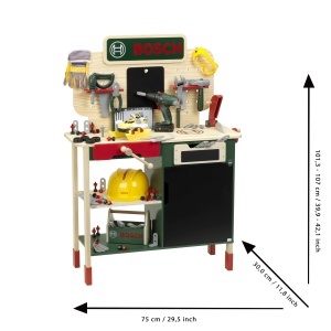 Banc de lucru pentru copii Bosch cu lumini si sunete, 79 cm - Img 6