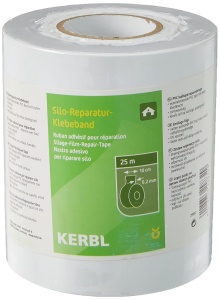 Banda adeziva de reparatie Kerbl 29832, 25m, 10cm, alba - Img 2