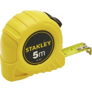 Banda de masurare Stanley 5 m, extra-strong, cu protectie din polymer, model 1-30-497
