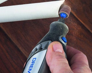 Banda de slefuire Dremel SC407 EZ SpeedClic, 3 accesorii, granulatie 60120, 3.2mm - Img 5
