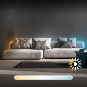 Banda LED Briloner 5m cu Telecomanda, RGBIC, Dimmabila, 24W - Img 8