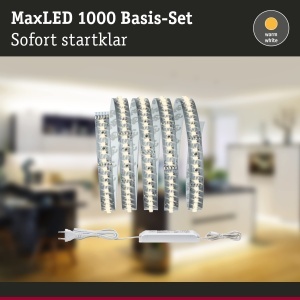 Banda LED Paulmann 705.85, 18W, Argintie, Extensibila pana la 4.2m - Img 3