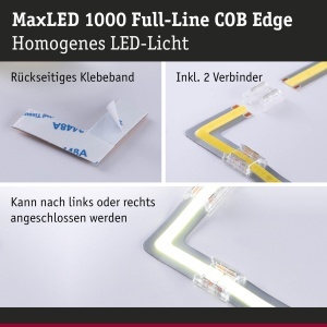 Banda LED Paulmann MaxLED 1000, 0m, 0,65W, 2000lmm, 2133 LEDsm, Alb Reglabil - Img 4