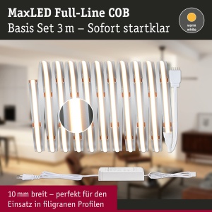 Banda LED Paulmann MaxLED 500, 3m, 19W, 1500lm, 2700K, Dimabila - Img 3