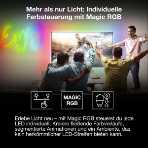 Banda LED RGB LEDVANCE SMART WIFI 5m pentru Exterior, Dimabila, Silikon - Img 7