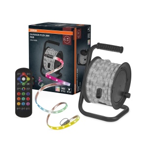 Banda LED RGB Osram 20M IP65 cu Fernbedienung, Extensibila pana la 50m