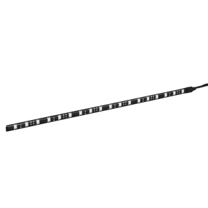 Banda LED RGB Sharkoon Pacelight S1, 36 cm, 18 LED-uri, 16.8 milioane culori - Img 2