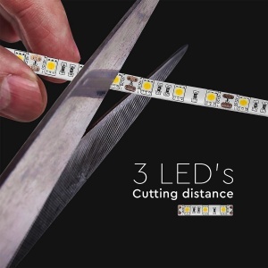 Banda LED V-TAC pentru Exterior, 5m, 12W, IP65, Lumina Calda 3000K - Img 5