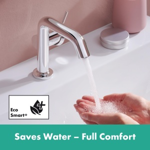 Baterie de chiuveta hansgrohe Tecturis S Fine, crom, EcoSmart, 110mm - Img 4