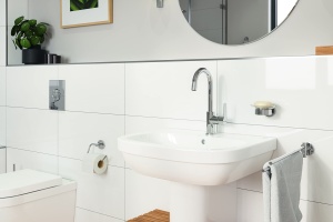 Baterie pentru chiuveta GROHE Start, inaltime 31cm, debit 6lmin, metal - Img 2