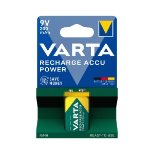 Baterie reincarcabila 9V VARTA Ready2Use 200mAh, fara efect de memorie, 1 buc. - Img 2