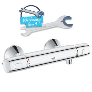 Baterie termostatica GROHE Precision Trend 34229002 crom economisire apa siguranta la 38degC