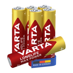 Baterii AAA VARTA Longlife Max Power, 6 bucati, Alkaline, 1.5V - Img 1