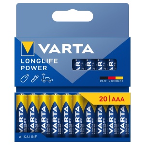 Baterii AAA VARTA Longlife Power, 20 bucati, Alkaline, 1.5V - Img 2