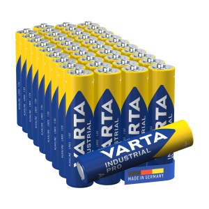 Baterii Alkaline VARTA AAA, 40 bucati, 1.5V, Made in Germany