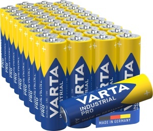 Baterii Alkaline VARTA Industrial Pro AA, 40 bucati, 1.5V, Made in Germany - Img 2