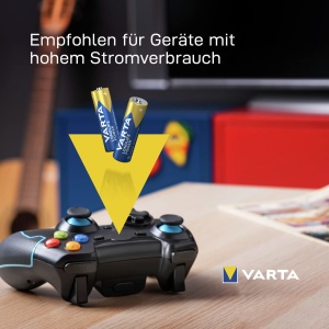 Baterii Alkaline VARTA Longlife Power AA, 12 bucati, 1.5V, made in Germany - Img 5