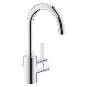 Baterii de baie GROHE Eurosmart Cosmopolitan Baterie de lavoar cu o singura parghie (DN 15, dimensiune L, montare cu o singura gaura) crom, 32830001