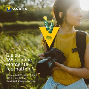 Baterii reincarcabile VARTA AAA, 800 mAh, set 6 bucati, tehnologie Ready To Use - Img 6