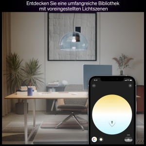 Bec inteligent Philips Hue White Ambiance, E27, 11.8W, 1600 lumeni, lumina reglabila - Img 8