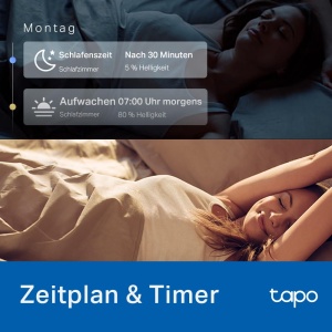 Bec inteligent Tapo E27, compatibil cu Alexa, functie reglabila multicolora, 806 lumeni, programe si automatizari, mod Away - Img 8