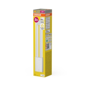 Bec LED compact Osram DULUX L18, 8W, 900lm, lumina calda 3000K - Img 2