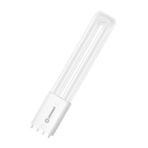 Bec LED Ledvance Dulux-L 8W, Lumina Calda, 4 pini, Echivalent 18W