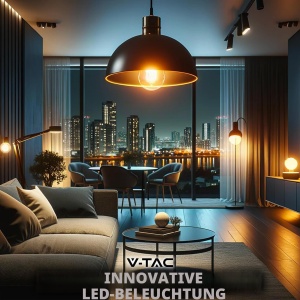 Bec LED V-TAC E27 Filament A60 12W 3000K 4 bucati - Img 7