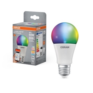 Bec Smart OSRAM SMART RGBW E27 16 Milioane Culori Compatibil Alexa si Google Home