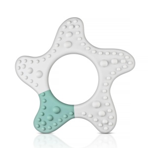 Beisser pentru bebelusi reer Massage-Beiring Stern, silicon, fara PVC si BPA