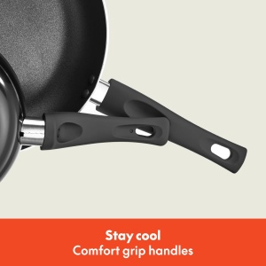BELLA 17434 Set de ustensile de bucatarie din 12 piese pentru coacere si depozitare, acoperire antiaderenta din aluminiu, negru - Img 5