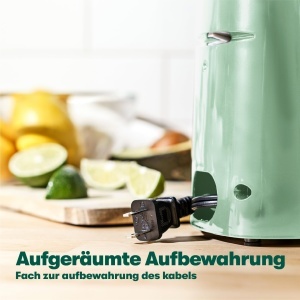 Bella Electric Dosenoffner Salbeigrun Multifunctional cu Cutit din Otel Inoxidabil - Img 3