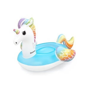 Bestway Schwimmtier Fantasy Unicorn 163x110x955 cm Design Colorat PVC Rezistent