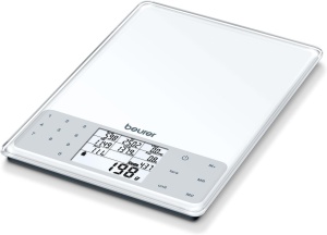 Beurer DS 61 Cantar de analiza nutritionala 5kg Afisaj valori nutritive Tara automata