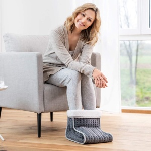 Beurer FW 20 Cosy Incalzitor electric pentru picioare 3 niveluri de temperatura gri - Img 2
