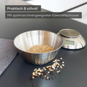 Beurer KS 54 Cantar de Bucatarie cu Bol din Inox 15L Functie Timer - Img 4