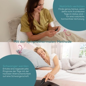 Beurer OT 30 BasalControl Smart, termometru bazal pentru monitorizarea ciclului, cu aplicatia Ovy cycle pentru contraceptie fara hormoni sau ca suport pentru fertilitate pentru planificarea familiala naturala, cu Bluetooth - Img 4