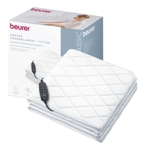 Beurer UB 74 Heizdecke Forma Spannbetttuch 3 Temperaturstufen 200x100cm